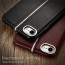 VAKU ® Apple iPhone 8 LEXZA 3rd Series Stitch Leather Shell Back Cover