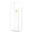 Ferrari ® For Apple iPhone 11 Pro Max Fiorano White Stripe Clear series Back Cover