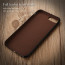 VAKU ® Apple iPhone 6 / 6S LARDOR Series 3 Stitch Leather Shell with Metallic Logo Display Back Cover