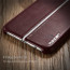 VAKU ® Apple iPhone 6 / 6S LARDOR Series 3 Stitch Leather Shell with Metallic Logo Display Back Cover