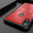 Ferrari ® Apple iPhone XR Official 488 GTB Logo Double Stitched Dual-Material Pure Leather Back Cover