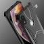 VAKU ® Apple iPhone XR Magnetic Panther Aluminium Metal Shock-Proof Anti-Fall Bumper Back Cover