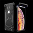 VAKU ® Apple iPhone XR Magnetic Panther Aluminium Metal Shock-Proof Anti-Fall Bumper Back Cover