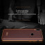 Vaku ® Xiaomi Redmi Note 7 / Note 7 Pro / Note 7S Vertical Leather Stitched Gold Electroplated Soft TPU Back Cover