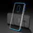 Vaku ® Samsung Galaxy A6 Plus CAUSEWAY Series Electroplated Shine Bumper Finish Full-View Display + Ultra-thin Transparent Back Cover