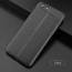 Vaku ® Oppo A83 Kowloon Leather Stitched Edition Top Quality Soft Silicone 4 Frames + Ultra-Thin Back Cover