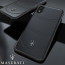 Maserati ® Apple iPhone XR GranTurismo Double Stitched Dual-Material Pure Leather Back Cover