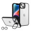 Vaku ® Apple iPhone 14 Plus Lens Flip Stand Holder Back Cover Case with Free Lens Protector