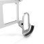 Nillkin ® Apple iPhone 8 Barde Ultronic Aluminum Alloy Metal with inbuilt Ring Holder + Stand Lightweight, Strong Back Cover