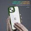 Vaku ® Apple iPhone 14 Lens Flip Stand Holder Back Cover Case with Free Lens Protector