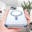 Vaku ® 2in1 Combo Apple iPhone 15 Plus Vortex Magpro Gel Cushion Slim Fit Shockproof Case with Dust Filter Tempered Glass
