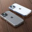 Vaku Luxos ® Apple iPhone 14 Vortex Gel Cushion Slim Fit Shockproof Crystal Clear Camera Metal Ring Back Cover