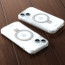 Vaku Luxos ® Apple iPhone 15 Solace MagPro with Magnetic Alloy Ring Metal Kickstand Scratch Resistant Certified Mag-Safe Protection Cover