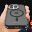 Vaku Luxos ® Apple iPhone 15 Pro Max Elemento MagPro Drop Protection Shockproof Guard Corner Frosted Certified Mag-Safe Back Cover