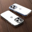 eller santé ® Apple iPhone 15 Pro Max Vortex Gel Cushion Slim Fit Shockproof Crystal Clear Camera Metal Ring Back Cover