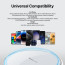 Vaku ® 15W Wireless Charger Oxford Series Fast Charging pad PD & Qi-Certified with Type C Cable