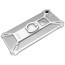 Nillkin ® Apple iPhone 8 Barde Ultronic Aluminum Alloy Metal with inbuilt Ring Holder + Stand Lightweight, Strong Back Cover