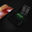 VAKU ® Vivo X21 Radium GLOW Light Illuminated VIVO Logo 3D Designer Case Back Cover
