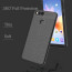 Vaku ® Huawei Honor 7X Kowloon Double-Stitch Edition Silicone Leather Texture Finish Ultra-Thin Back Cover