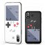 Vaku ® Apple iPhone X / XS Retro Video Gaming Console 26 in 1 Games Like Tetris, Shooting, Racing, Tank, Memory etc. + Drop-Protection Back Cover