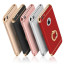 Vorson ® Apple iPhone 6 / 6S Ling series Ultra Thin Electroplating Splicing PC + Inbuilt Metal Ring Kickstand Back Cover