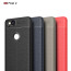 Vaku ® Google Pixel 2 Kowloon Double-Stitch Edition Silicone Leather Texture Finish Ultra-Thin Back Cover