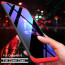 FCK ® OnePlus 6 5-in-1 360 Series PC Case Dual-Colour Finish Ultra-thin Slim Front Case + Back Cover + Tempered