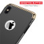 Vaku ® Apple iPhone X / XS Clint Series Ultra-thin Metal Electroplating Splicing PC Back Cover