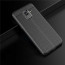 Vaku ® Samsung Galaxy A8 Plus Kowloon Double-Stitch Edition Silicone Leather Texture Finish Ultra-Thin Back Cover