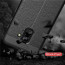 Vaku ® Samsung Galaxy A8 Plus Kowloon Double-Stitch Edition Silicone Leather Texture Finish Ultra-Thin Back Cover