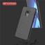 Vaku ® Samsung Galaxy A8 Plus Kowloon Double-Stitch Edition Silicone Leather Texture Finish Ultra-Thin Back Cover