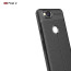 Vaku ® Google Pixel 2 Kowloon Double-Stitch Edition Silicone Leather Texture Finish Ultra-Thin Back Cover