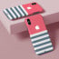 Vaku ® Apple iPhone X / XS Nostalgic Stripe Designer Print Back Cover