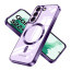 Vaku ® Samsung Galaxy S22 Plus Luxury Electroplated Magnetic Magsafe Camera Protection TPU Back Cover Case