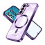 Vaku ® Samsung Galaxy S22 Luxury Electroplated Magnetic Magsafe Camera Protection TPU Back Cover Case
