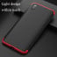 FCK ® Vivo X21 5-in-1 360 Series PC Case Dual-Colour Finish Ultra-thin Slim Front Case + Back Cover + Tempered Glass