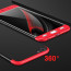 FCK ® OPPO F1S 5 IN 1 360 Series PC Case  Dual-Colour Finish 3-in-1 Ultra-thin Slim Front Case + Back Cover + Tempered Glass