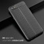 Vaku ® Oppo A83 Kowloon Leather Stitched Edition Top Quality Soft Silicone 4 Frames + Ultra-Thin Back Cover
