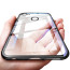 Vaku ® Vivo V9 GLASSINO Luxurious Edition Ultra-Shine Silicone Frame Ultra-Thin Case Transparent Back Cover