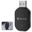 eller santé ® DASHELITE 2-in-1 Wireless Car Receiver For Wired Android Auto/CarPlay Conversion | Seamless Bluetooth | OEM Compatible