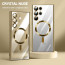 Vaku ® Samsung Galaxy S22 Ultra Luxury Electroplated Magnetic Magsafe Camera Protection TPU Back Cover Case