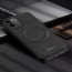 Vaku ® Vivo T2 Pro 5G Maxtron Leather Stitched Magnetic Magsafe Non-Slip Grip Shockproof Back Cover