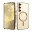 Vaku ® Samsung Galaxy S23 Luxury Electroplated Magnetic Magsafe Camera Protection TPU Back Cover Case