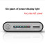 VAKU ® Wire-less FAST Charging PowerBank ABS Body With Digital Display High Power 10,000 mAh Dual-USB Output Power Bank