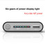 VAKU ® Wire-less FAST Charging PowerBank ABS Body With Digital Display High Power 10,000 mAh Dual-USB Output Power Bank
