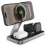 DR VAKU ® TRIXSTATION 3-in-1 MagSafe Wireless Charger Dock (23W) | Fast Charge iPhone, Watch & AirPods