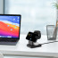 VAKU ® Trinity 3-in-1 MagSafe Wireless Charger Dock (23W) + 30W Adapter | Fast Charge iPhone, Watch & AirPods