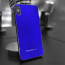 Vaku ® Apple iPhone XS Max Matte Metal Chrome Back cover