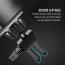 Rock ® W2 Quick wireless Fireproof ABS + PC Car charger and phone holder