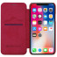Nillkin ® Apple iPhone X / XS Nitq Folio Leather Protective Case with Credit Card Slot Flip Cover